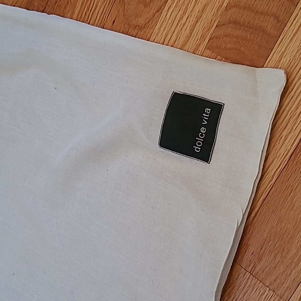 Dolce Vita Black Leather Knee Hi Boots Y2K - Picture 10 of 10